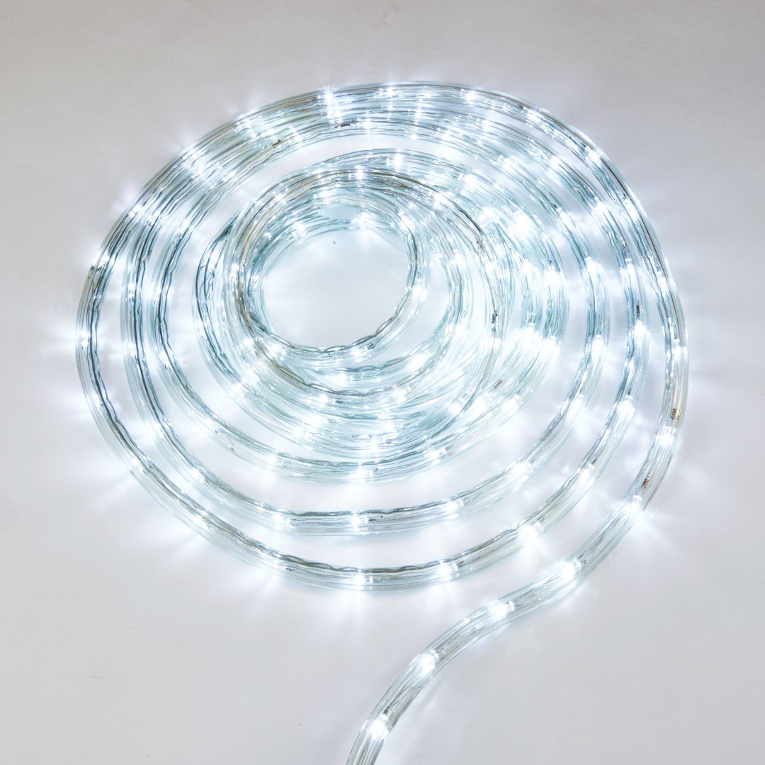 ULD-D50 25M/С08 IP44 WHITE Гирлянда светодиодная Дюралайт, 25м. С контроллером. Белый свет. Провод б